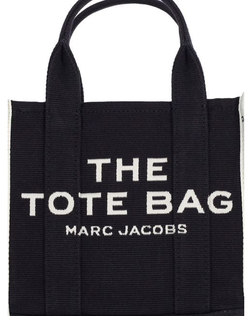 Marc Jacobs Blue Small Tote Bag 'The Jacquard'