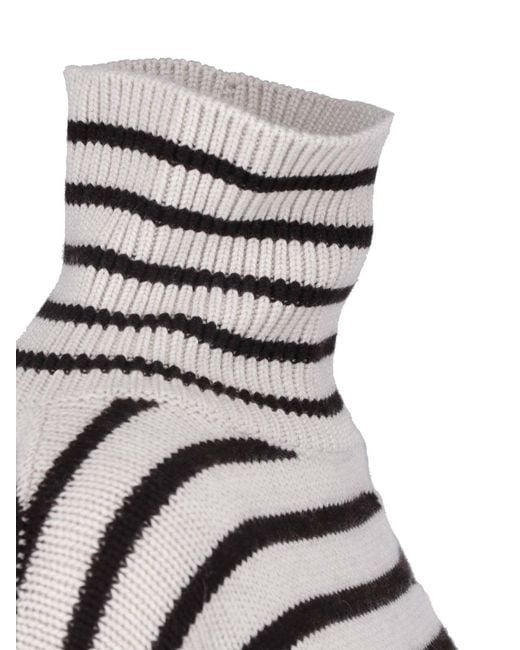 Lisa Yang White Cashmere Sweater "Zerlina"