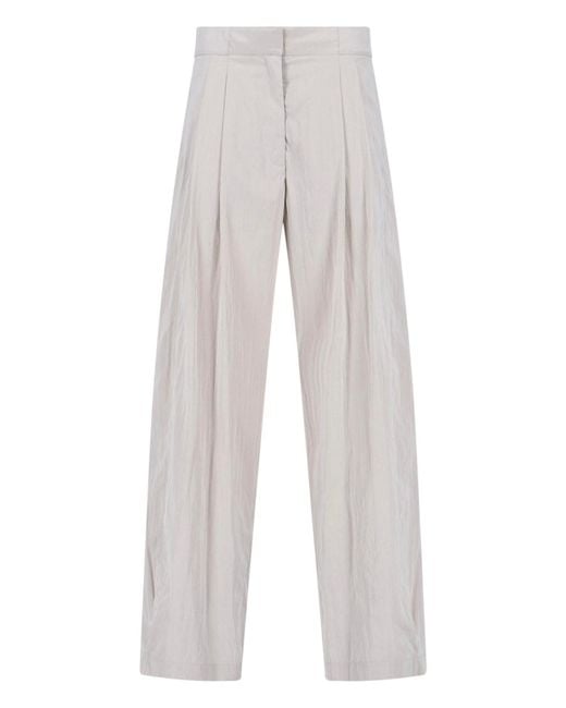The Row White 'Iven' Pants