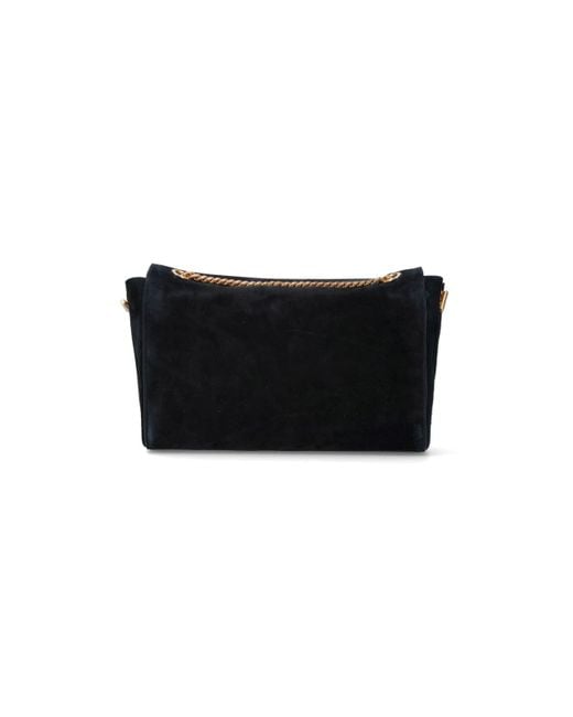 Borsa Reversibile "Kate" di Saint Laurent in Black