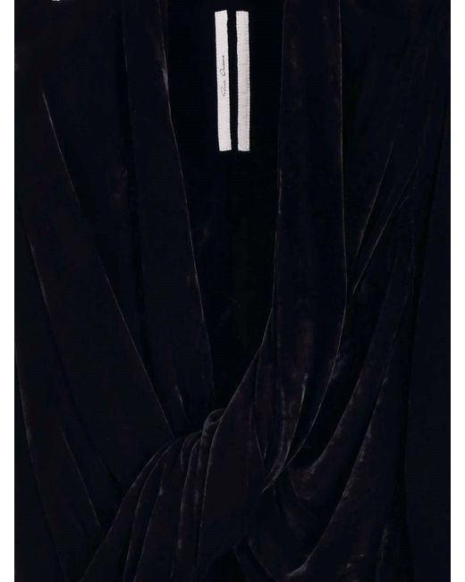 Rick Owens Black Top "Tower Twist"