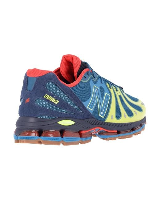 New Balance Blue 100% Mesh Sneakers