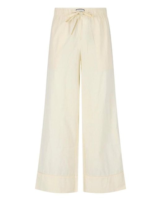 Entire studios White Wide Pants "Lounge"