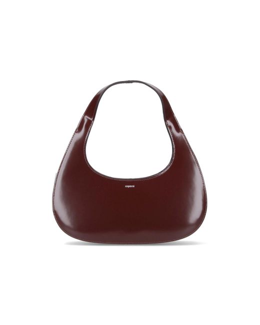 Coperni Brown "Baguette Swipe" Bag