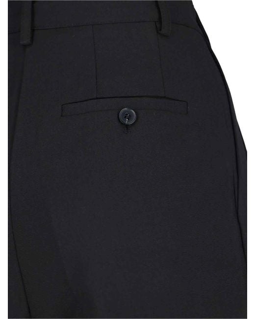 Frankie Shop Blue Straight Pants "Bea"