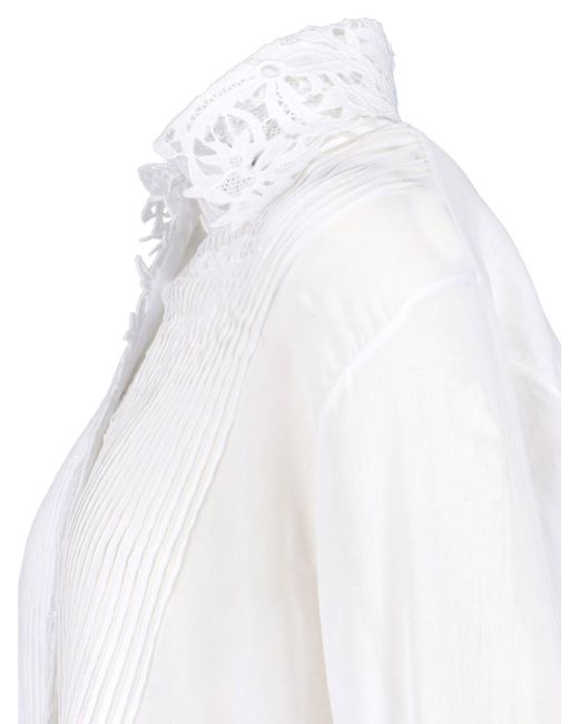 Camicia A Costine di Ermanno Scervino in White