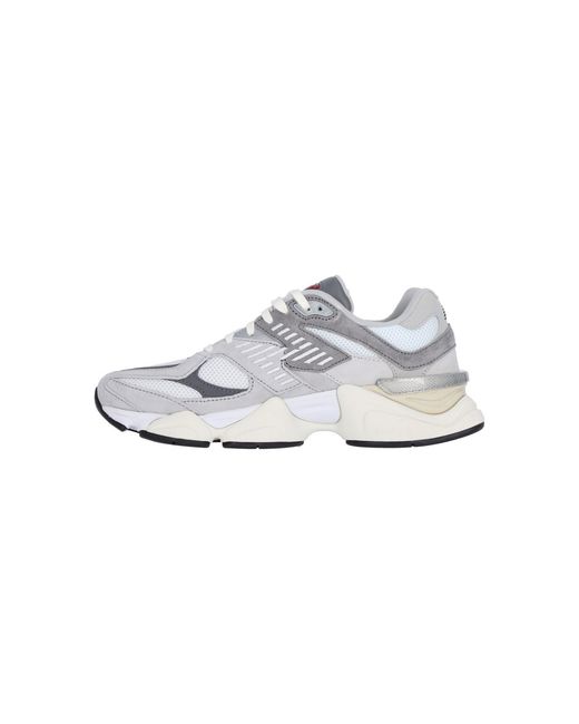 New Balance White Sneakers Suede