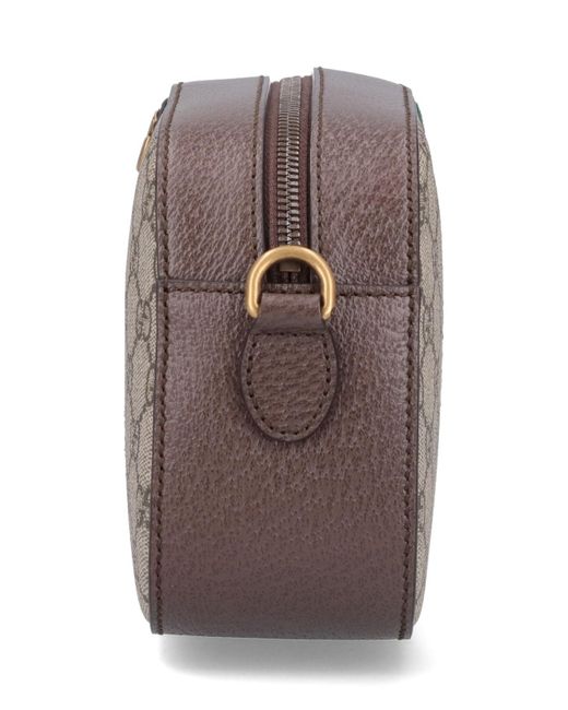 Gucci Gray "ophidia Gg" Small Crossbody Bag for men