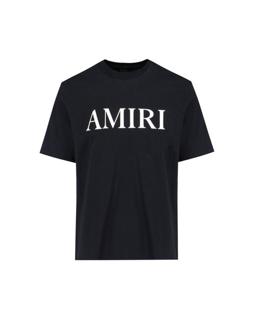 Amiri Black T-Shirts And Polos for men