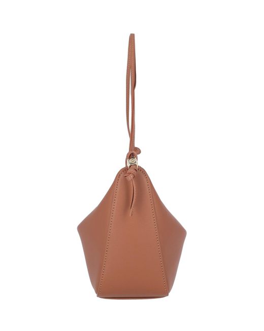 Loewe White "hammock" Mini Hobo Bag
