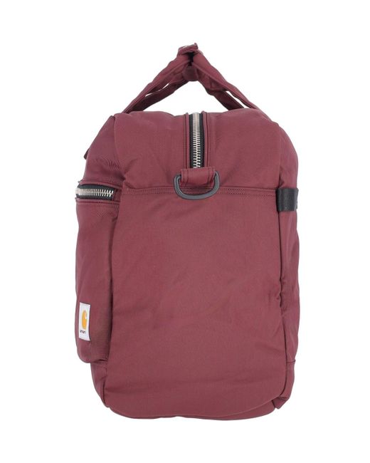 Carhartt Purple 'Leroy' Duffel Bag for men