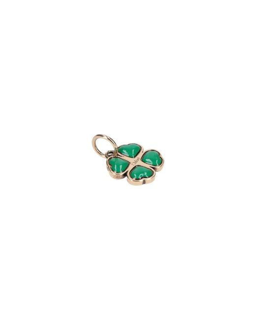 Charm "Clover" di Chloé in Green