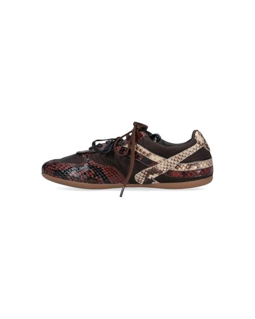 Miu Miu Brown "Gymnasium" Sneakers