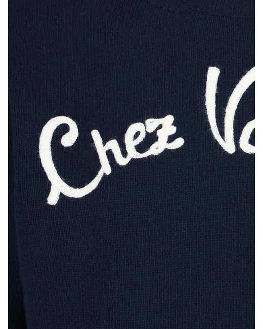 Valentino Blue 'Chez' Sweater for men