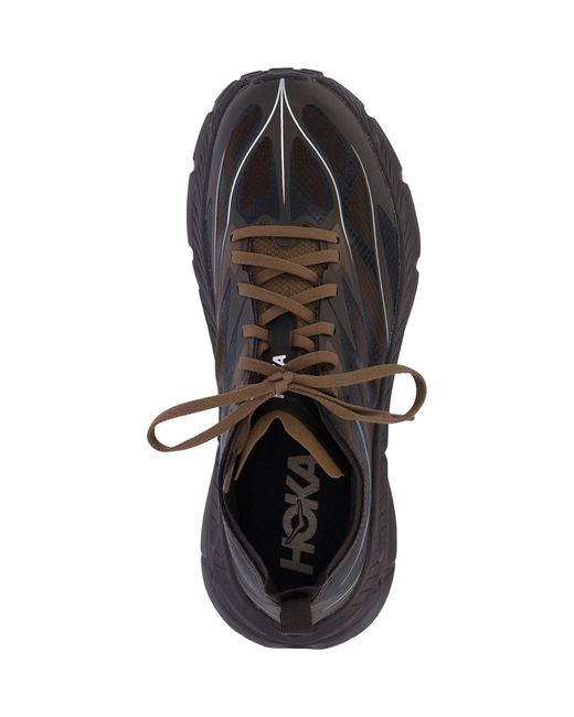 Hoka One One Black Sneakers Textile