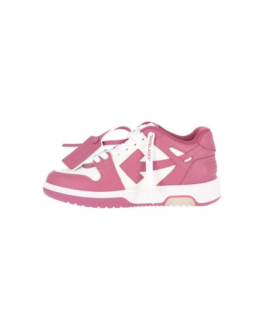 Off-White c/o Virgil Abloh Pink Sneakers "Out Of Office"