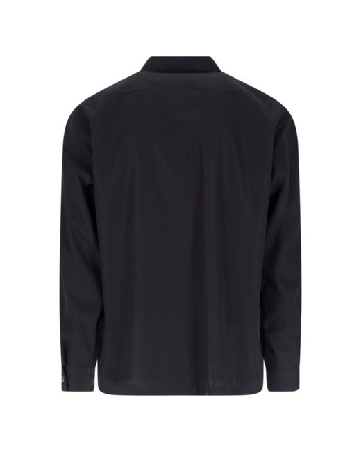 Prada Blue Zip Shirt for men