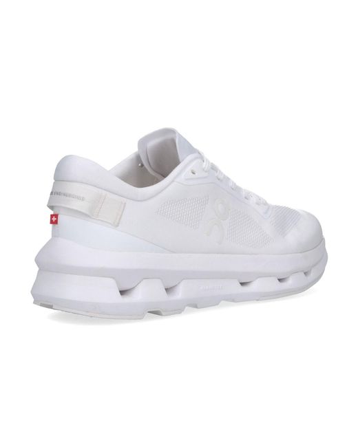 On Shoes White Sneakers "Cloudze"