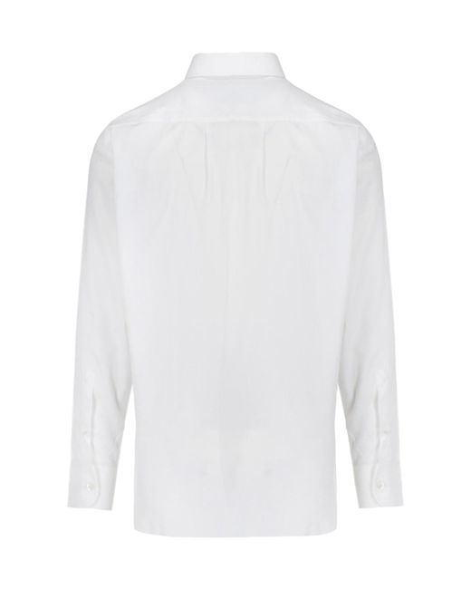 Camicia Classica di Tom Ford in White da Uomo