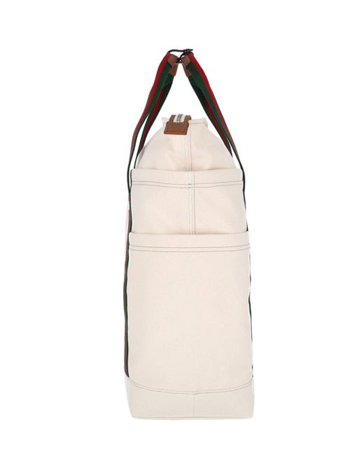 Gucci Pink Large Logo Tote Bag for men