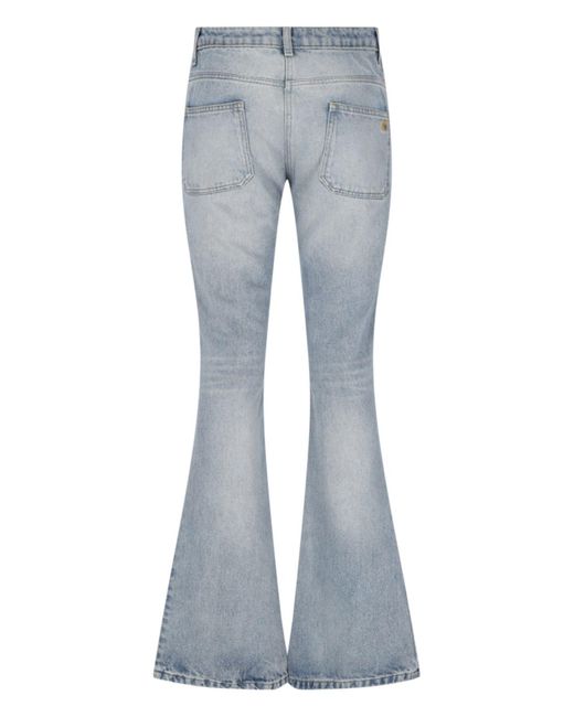 Jeans Bootcut di Courreges in Blue