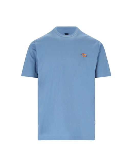 Dickies Blue Logo T-Shirt for men
