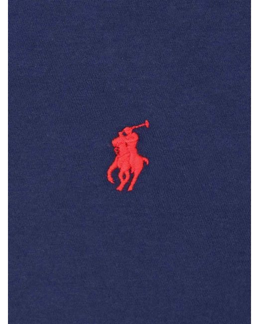 Polo Ralph Lauren Blue 100% Cotton Polo Shirt
