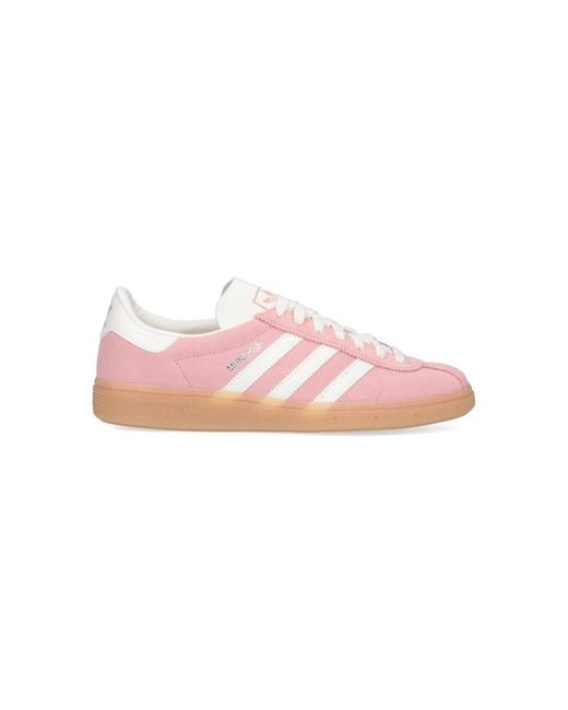 Adidas Pink Sneakers Leather