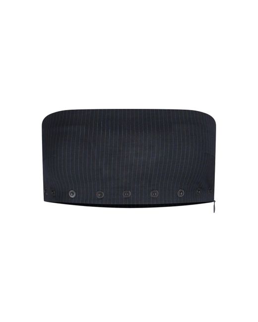 Paloma Wool Black 'Nita' Bandeau Top