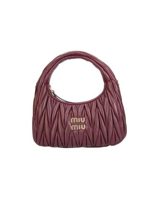 Miu Miu Purple Shoulder Bag "Wander"