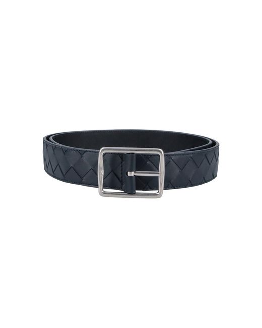Bottega Veneta Blue Reversible Belt "Reverso" for men