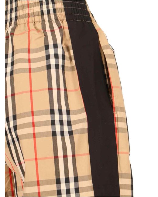 Burberry Natural Check Track Pants