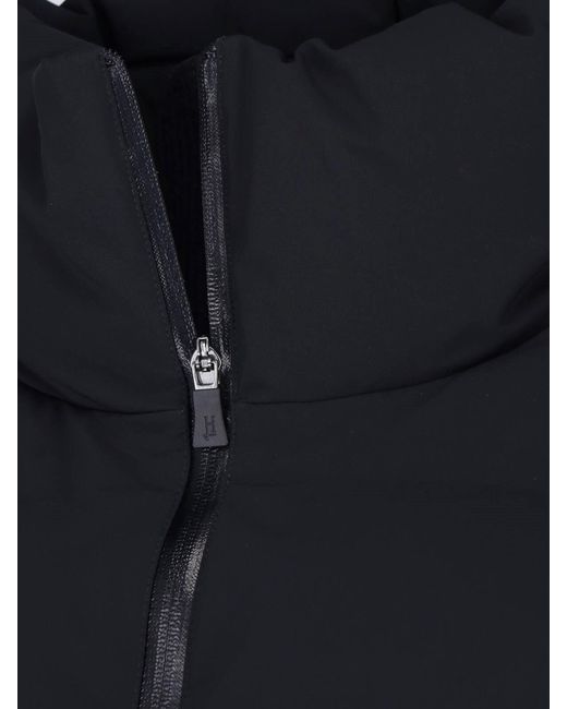 Herno Blue Padded Zip Jacket