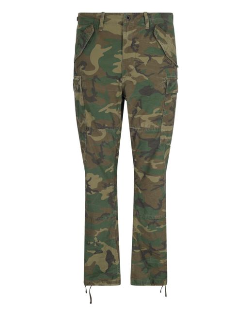 Polo Ralph Lauren Green Cargo Pants for men