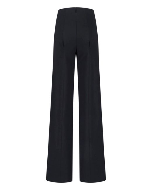 Gucci Blue Technical Stretch Wool Trousers