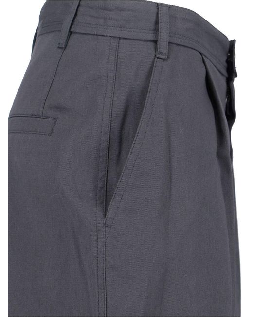 Low Classic Blue Tailored Trousers