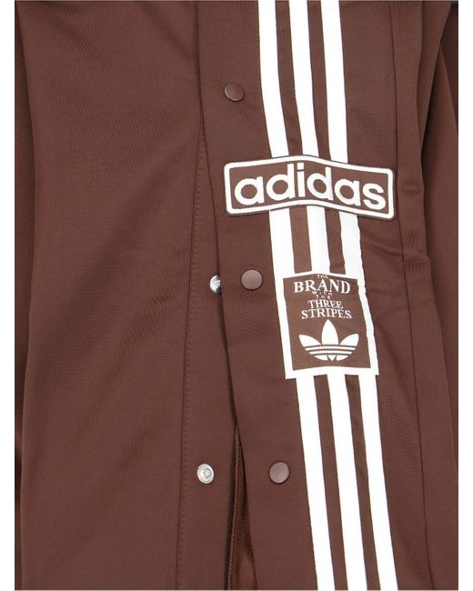 Adidas Brown 'Adibreak' Track Pants for men