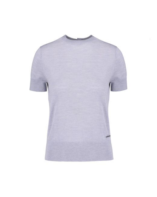 Calvin Klein Purple Wool T-shirt