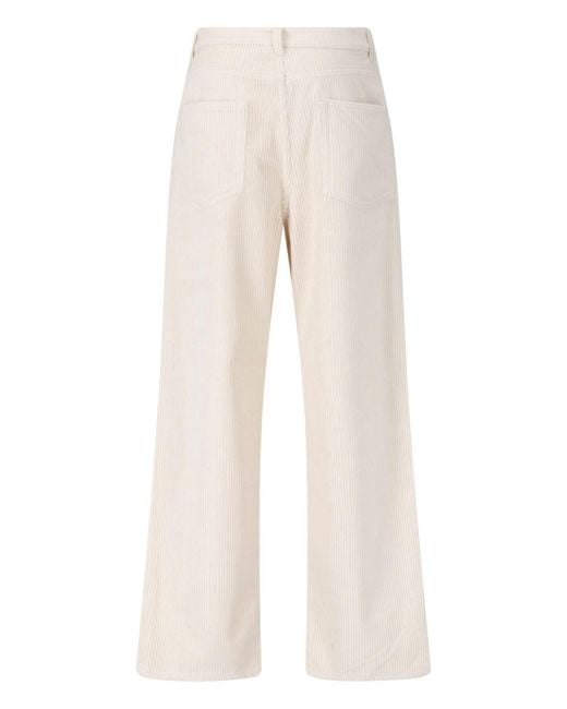 Rohe White Velvet Pants