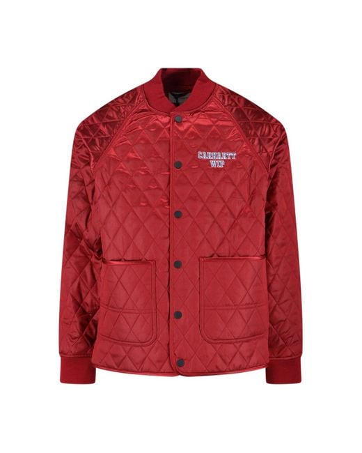 Carhartt Red Alumni Liner Jacket for men