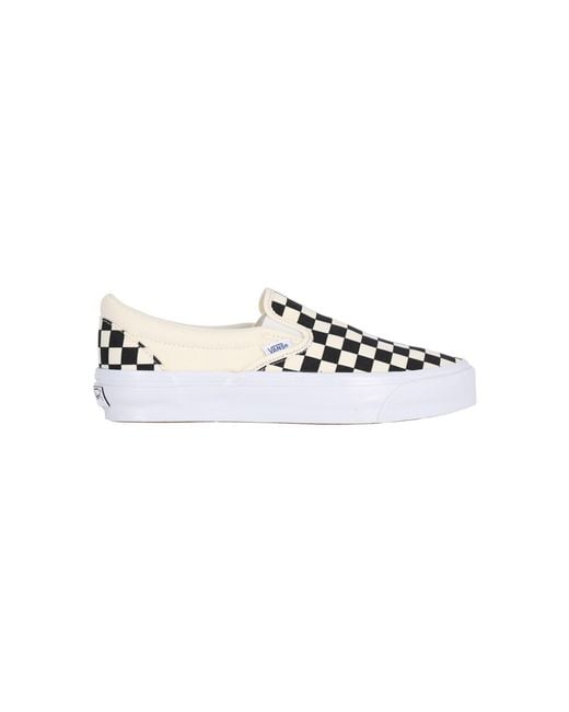 Vans White Sneakers Textile