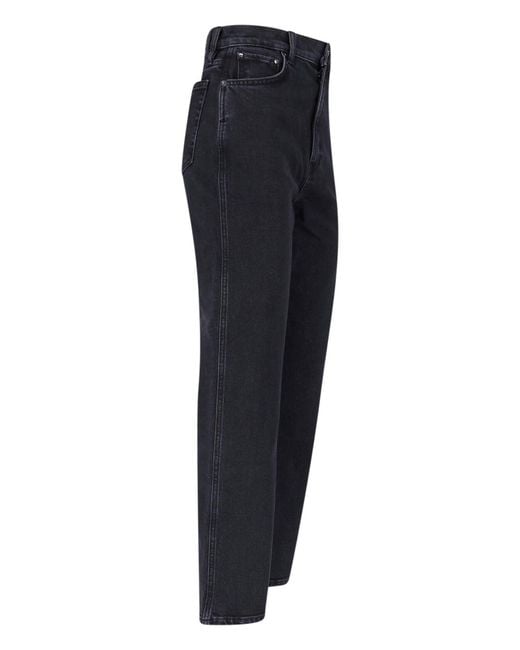 Anine Bing Blue Straight Jeans