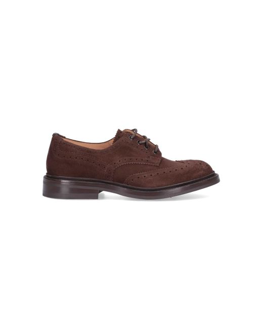 Tricker's Brown 'Bourton' Derby Shoes for men