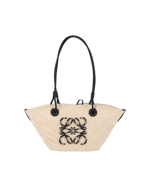 Loewe Natural Tote Bag "Anagram Basket"