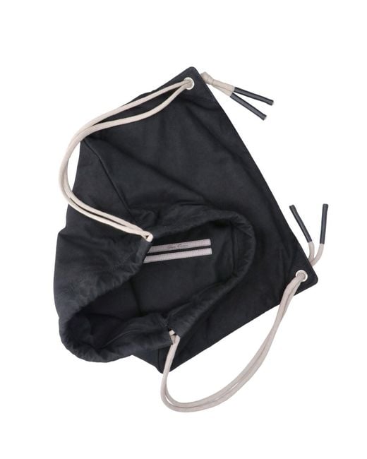 Rick Owens Black Backpack “Drawstring”