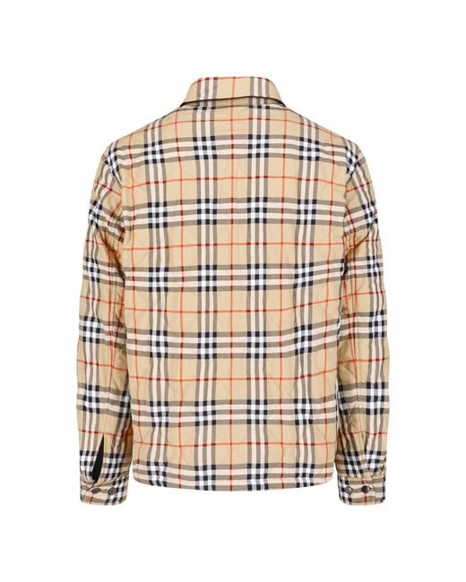 Burberry Blue Reversible Quilted Jacket for men