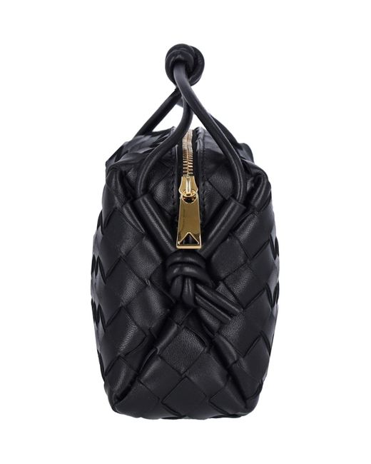 Bottega Veneta Black Braided Mini Bag