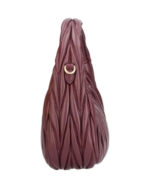 Miu Miu Purple Shoulder Bag "Wander"