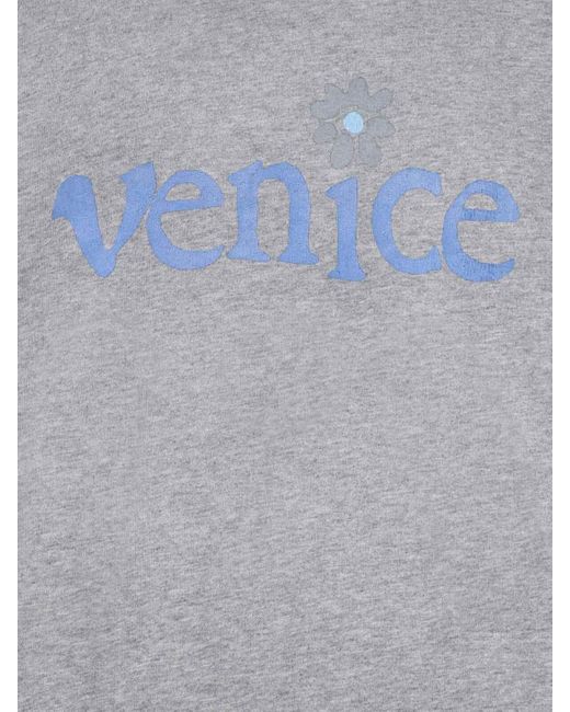 ERL Gray T-Shirts And Polos Cotton