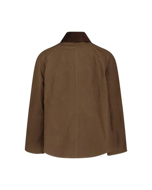 J.W. Anderson Brown Structured Corduroy Collar Cotton Jacket for men
